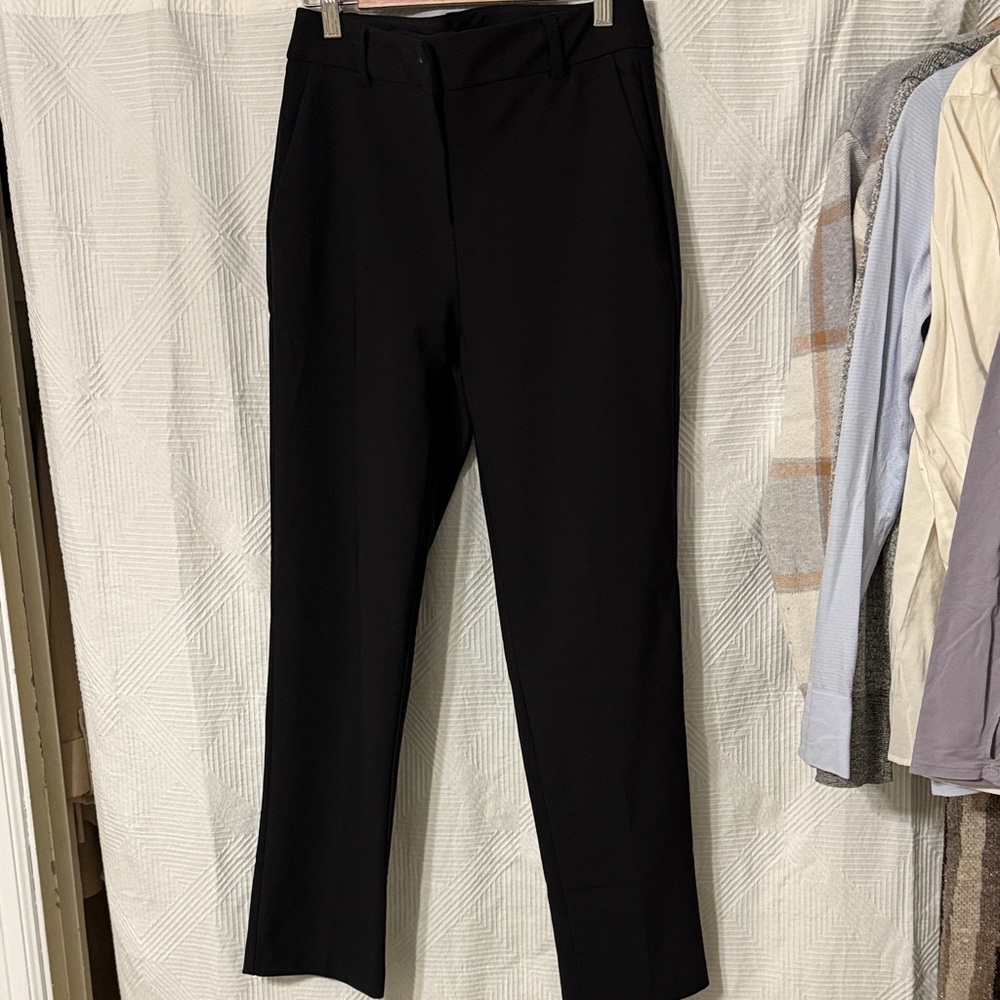 Christian Siriano Black Cropped Pants
